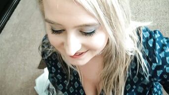 Wow, how this nosed slut sucks dick!